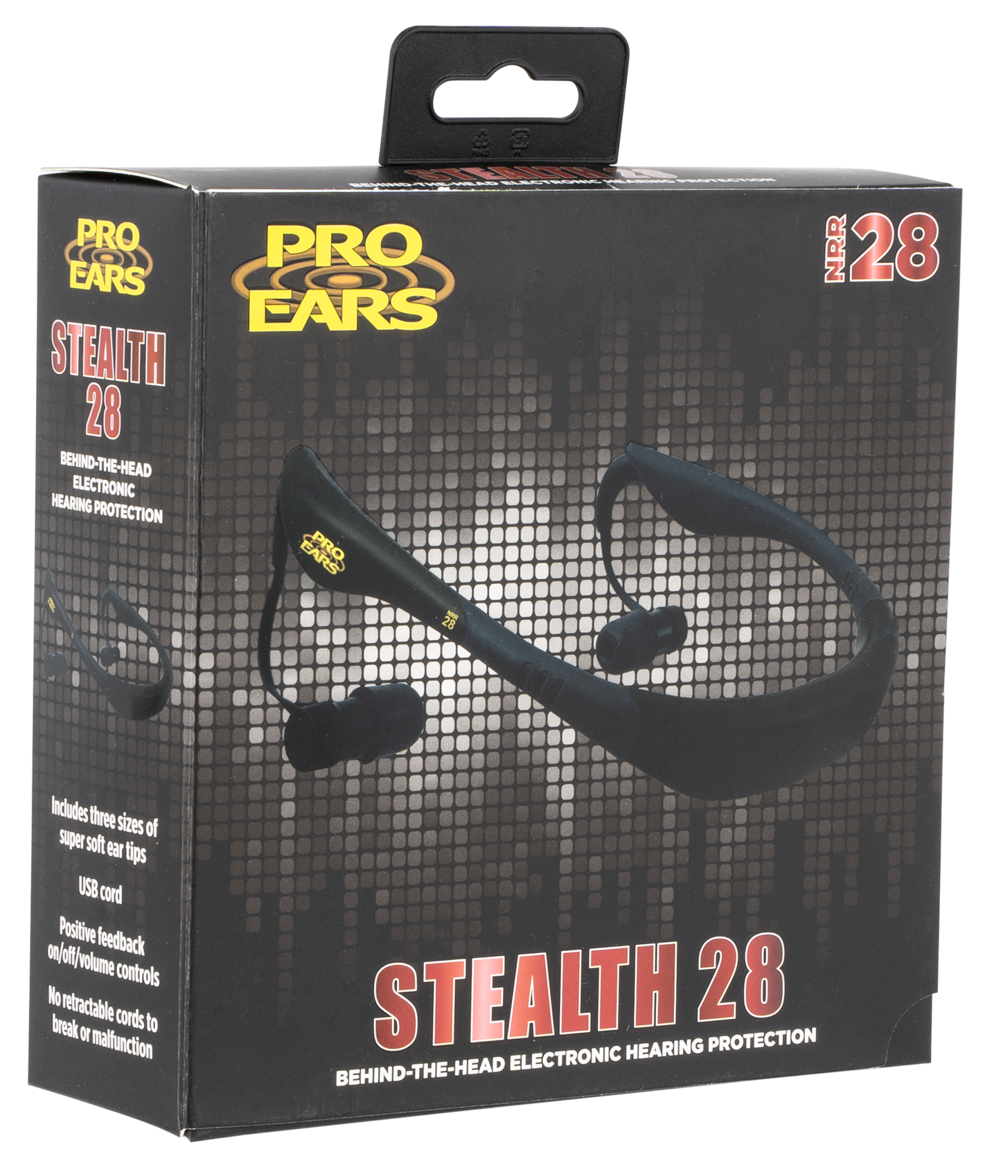 Pro Ears Stealth 28, Proears Peebblk Stealth 28 Black