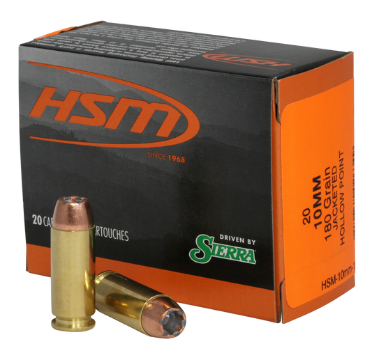 Hsm Pro Pistol, Hsm 10mm15n20    10mm    180 Jhp             20/20