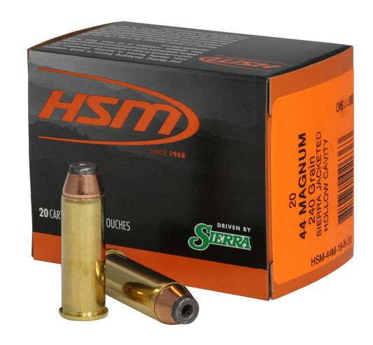 Hsm Pro Pistol, Hsm 44m18n20     44mag   240 Jhc             20/20