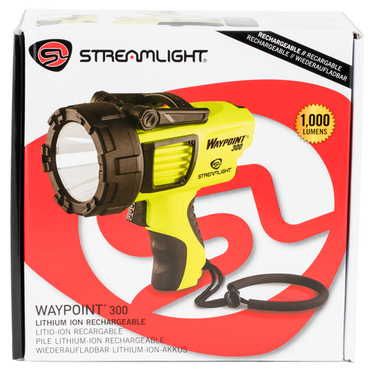 Streamlight Waypoint, Stl 44910  Waypoint 300 Rec Spotlight Yellow
