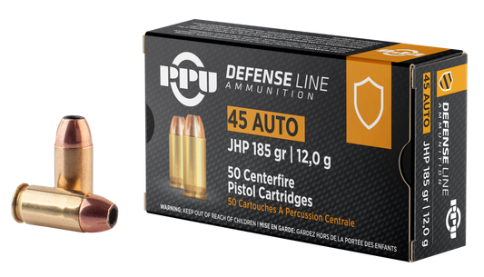 Ppu Defense, Ppu Ppd45       45acp       185 Jhp          50/10