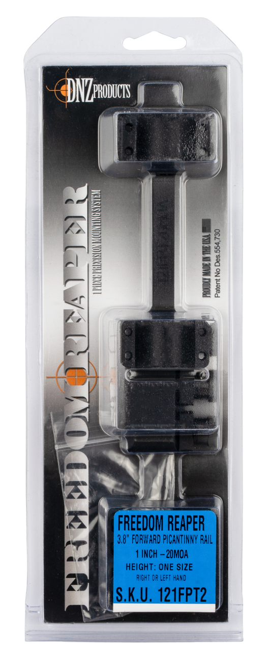 Dnz Freedom Reaper, Dnz 321fpt2 Fr-reap Pict Rail 3.8 Fward 20moa 30mm