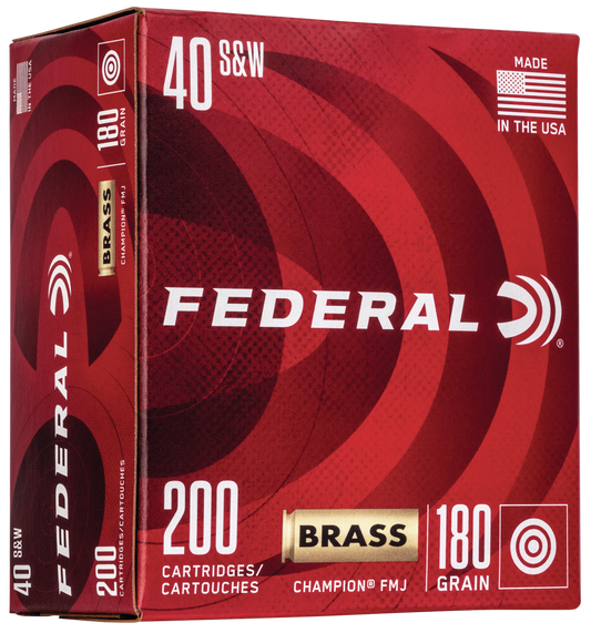 Federal Champion, Fed Wm52232      40 Brass  180 Fmj        200/5
