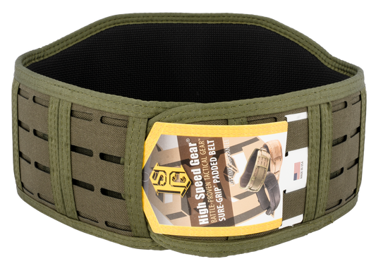 High Speed Gear Laser, Hsgi 33lb01od Lser Sure Grip Padded Blt Sltd Md/od