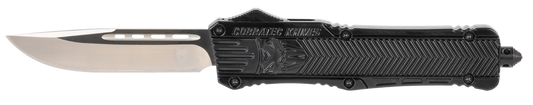 Cobra Tec Knives Llc Ctk-1, Cobra Lbctk1ldns     Lg Ctk1 Black Drop