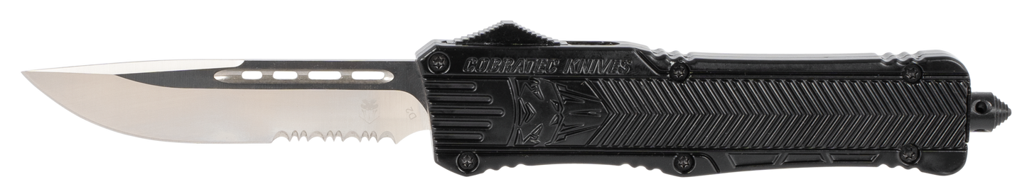 Cobra Tec Knives Llc Ctk-1, Cobra Lbctk1lds      Lg Ctk1 Black Drop Ser