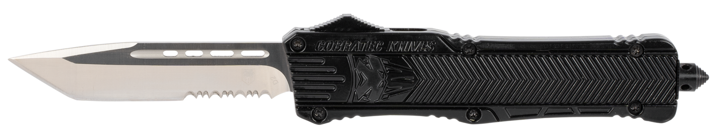 Cobra Tec Knives Llc Ctk-1, Cobra Lbctk1lts      Lg Ctk1 Black Tanto Ser