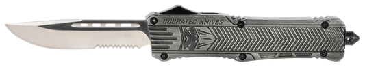 Cobra Tec Knives Llc Ctk-1, Cobra Lswctk1lds     Lg Ctk1 Stonewash Drop Ser