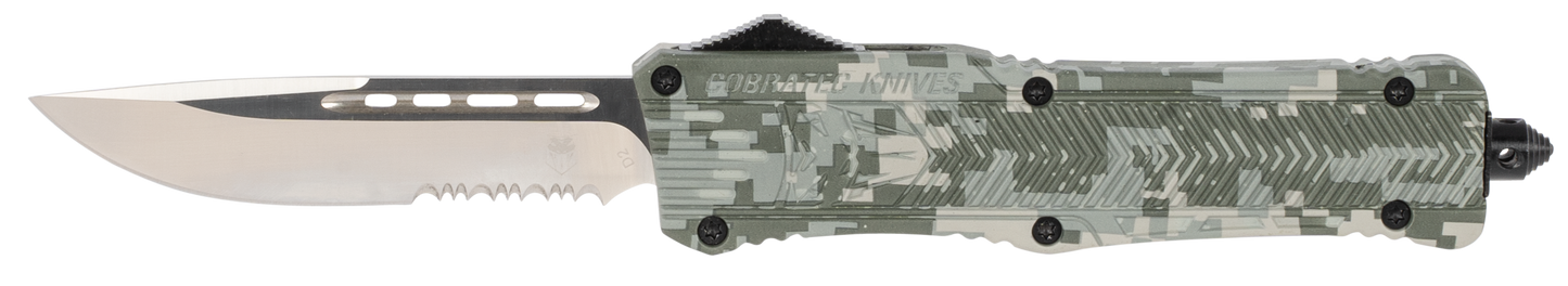 Cobra Tec Knives Llc Ctk-1, Cobra Ladcctk1lds    Lg Ctk1 Army Digicamo Dropser