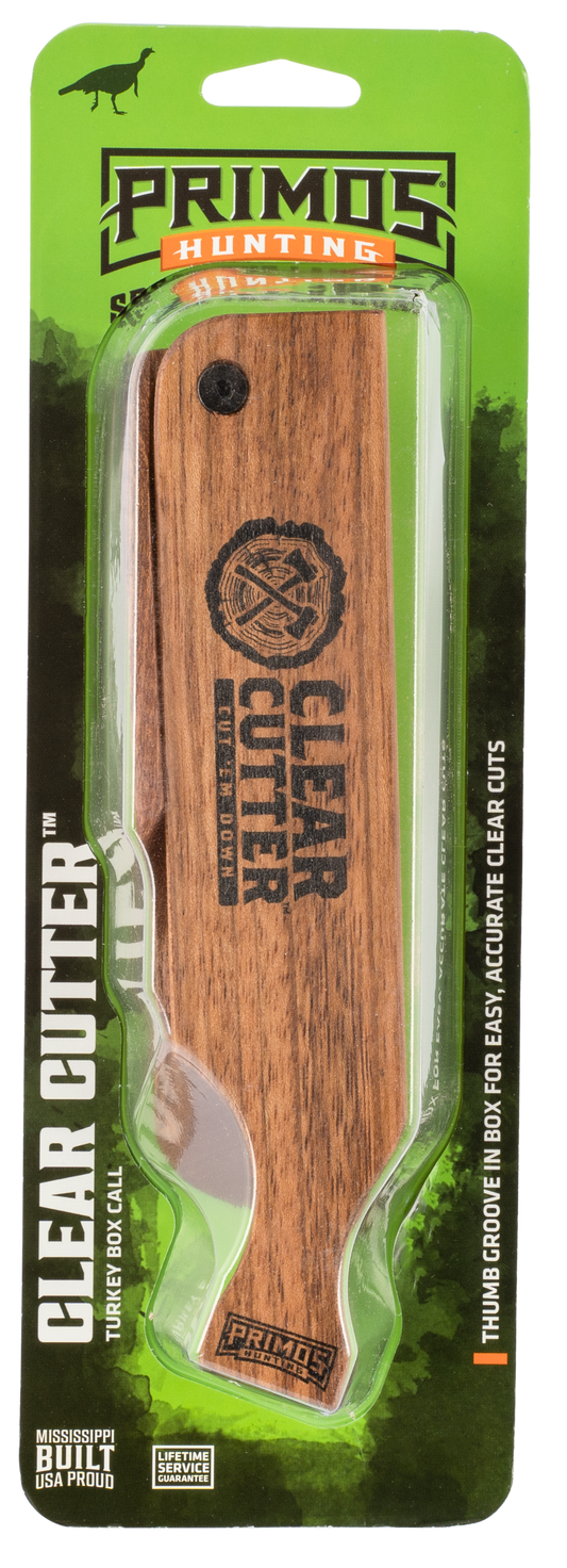 Primos Clear Cutter, Prim Ps244    Clearcut Wood Grain Box Call