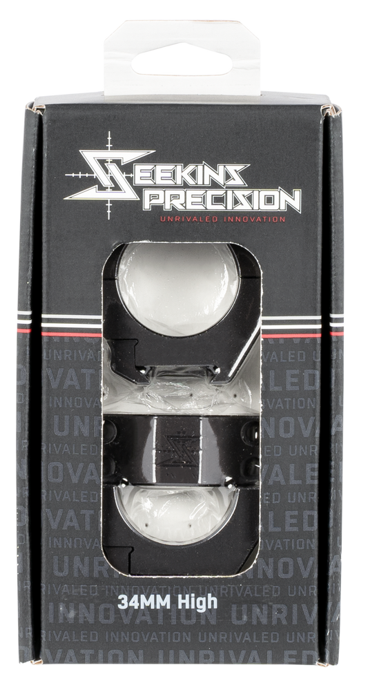 Seekins Precision Scope Ring Set, Seekins 0010630006  34mm 1.0" High