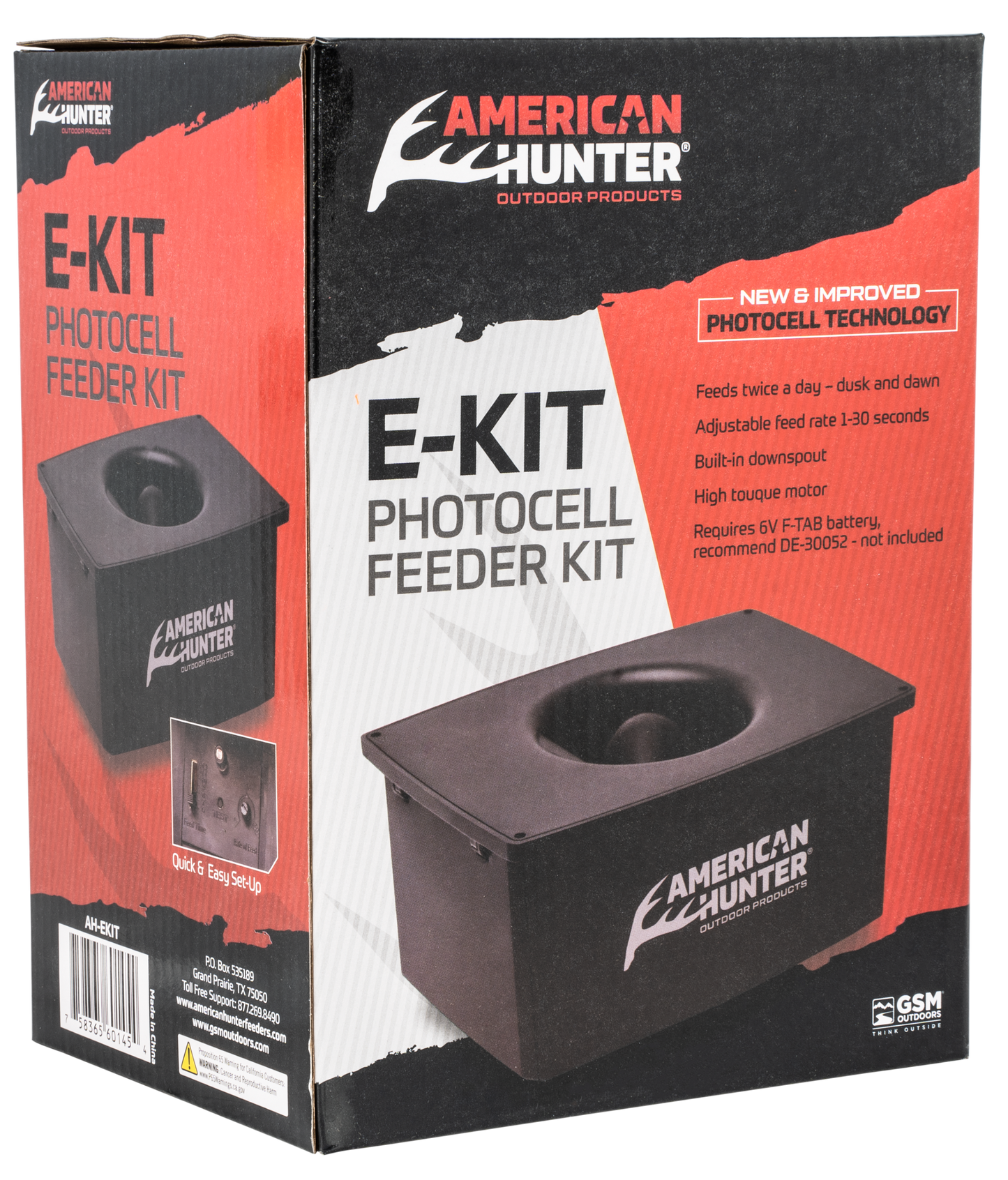 American Hunter Photocell, Ahuntr Ah-ekit     Economy Photocell Kit