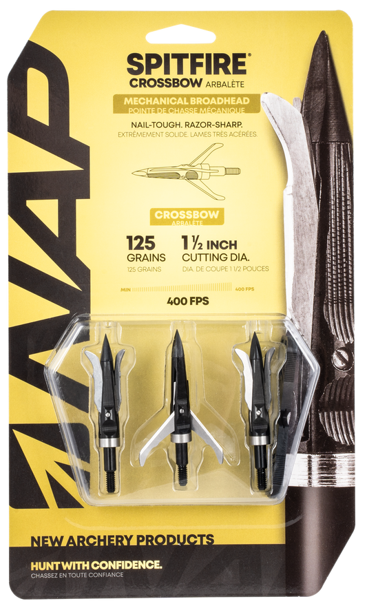 Nap Spitfire, Nap 60-697        Spitfire 125 Crossbow 3pk