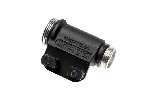 Reptilla,llc Torch, Reptilia 100043 Torch 3v/cr123 Mlok Rs Black
