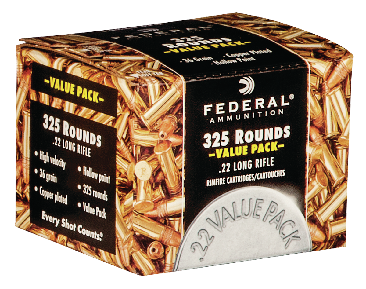 Federal Champion, Fed 725        22lr 36 Cphp                 325/10
