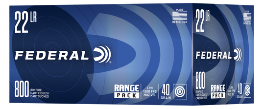 Federal Range, Fed 729b800    22lr 40 Lrn  **bulk**         800/4