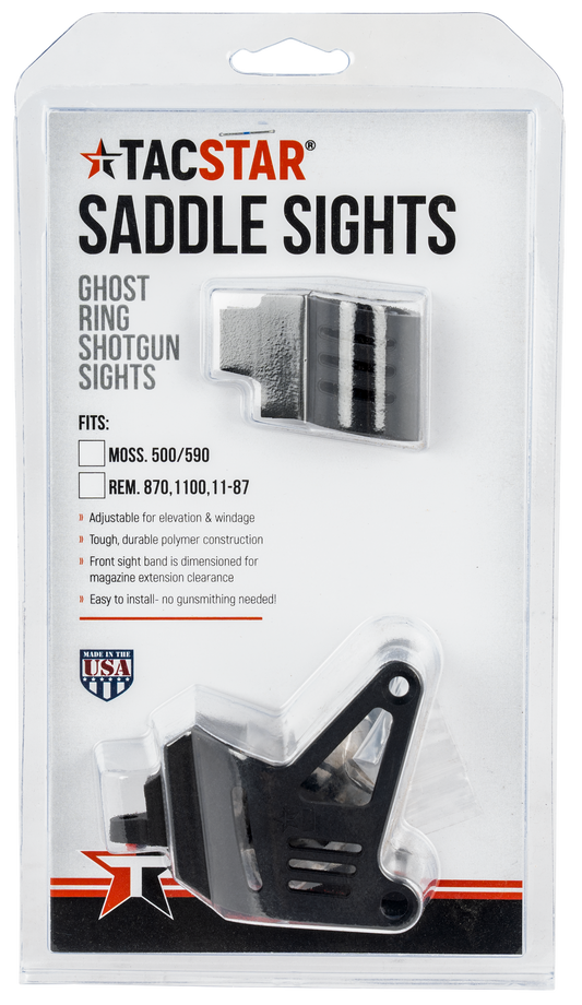 Tacstar Saddle Sight, Tac 1081216      Shotgun Ghost Ring Sight Rem 870