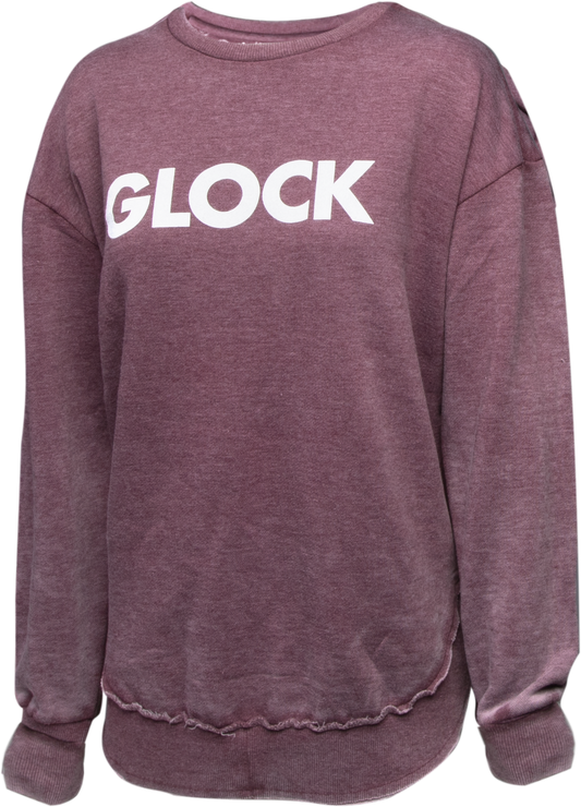 Glock Retro Fleece, Glock Ap95897  Ladies Retro Fleece Red          Md