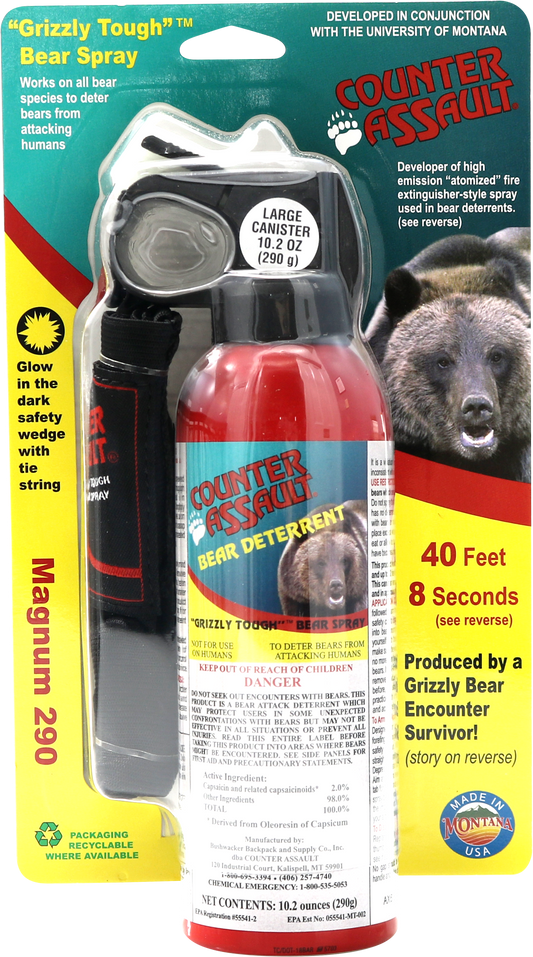 Counter Assault Bear Spray, Amk 15067035 Counter Assault Bear Spray 10.2 W/hol