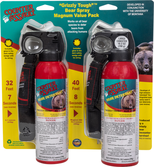 Counter Assault Bear Spray, Amk 15067027 Counter Assault Bear Spray Mag Pack