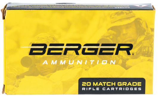 Berger Bullets Tactical, Berg 31021   6.5crd  130gr Hyb Otm Tact      20/10