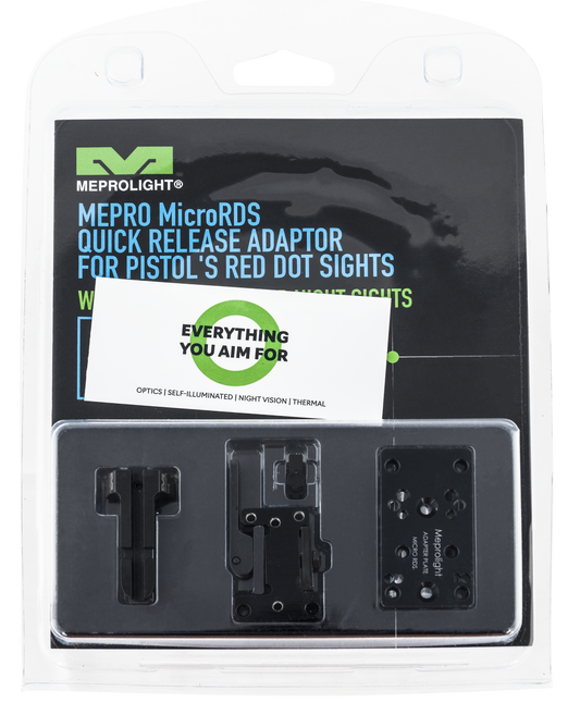Mepro Usa Llc Mepro Micrords, Mepro 88071500   Micro Rds Adapter Glock