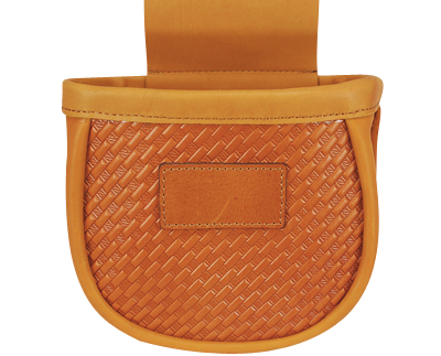 G*outdoors Double Shotgun Shell Pouch, Gpsl760-2     Leather Double Shell Pouch Weave