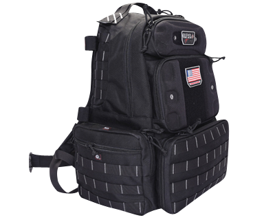 G*outdoors Tactical Range, Gpst1913bppm  Tr Backpack Tall 4 Hg-mold Blck