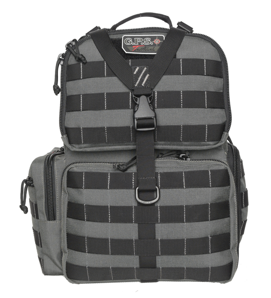 G*outdoors Tactical Range, Gpst1612bpg   Tr Backpack  Holds 3 Handguns - Gray