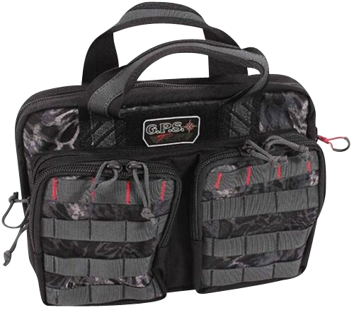 G*outdoors Tactical Quad, Gpst1316pcpmb Tact Quad 2 Pistl Range Bag Blackou