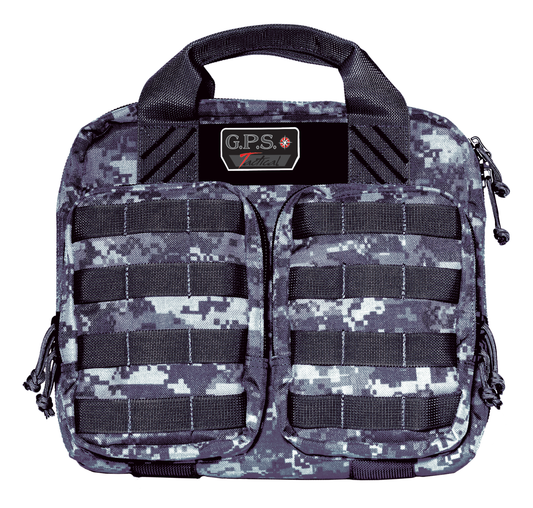 G*outdoors Tactical, Gpst1413pcg Tact 2 Pistol Case - Gray Digial