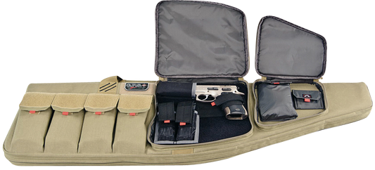 G*outdoors Tactical, Gpst42art  Ar Case 42  External Handgun Case  Tan