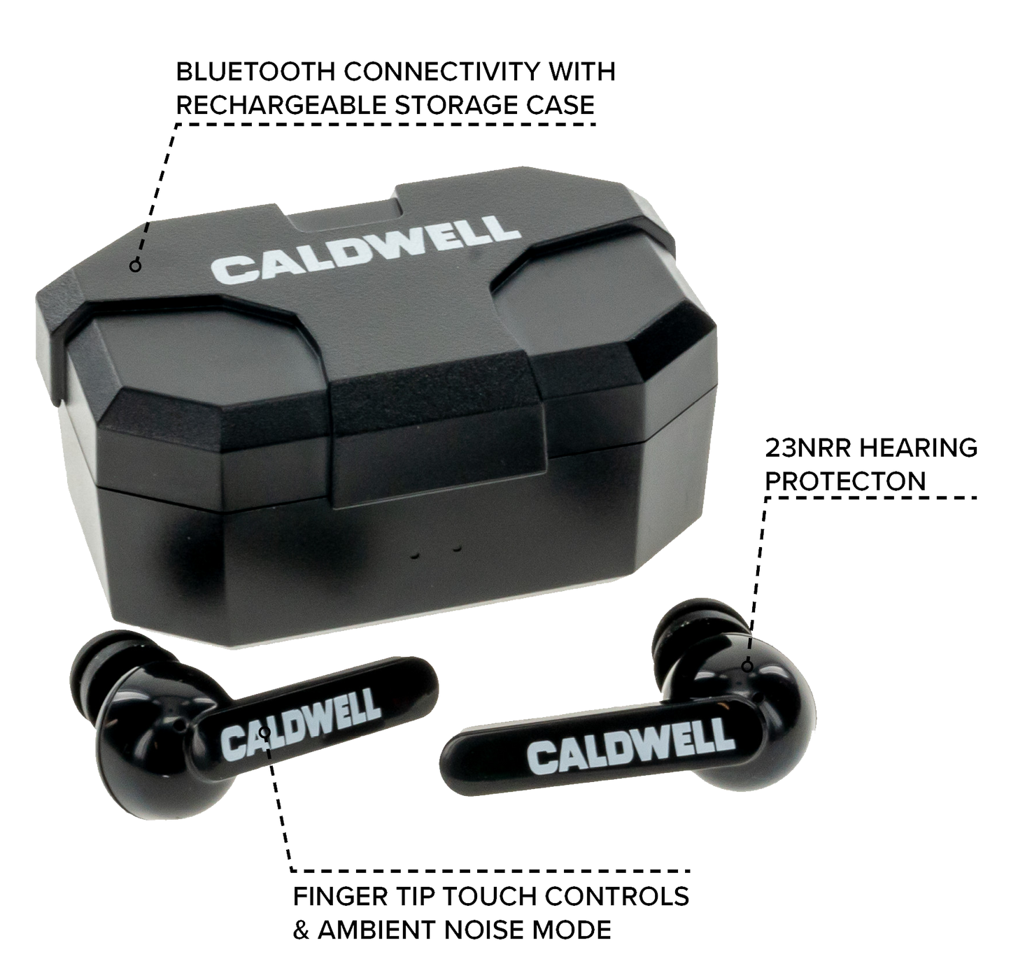 Caldwell E-max, Cald 1102673  Elec Earplugs(in-ear) Bluetooth