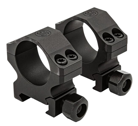 Sig Sauer Electro-optics Alpha1 Hunting, Sig Soa10023  Alpha1 Rings 35mm Med  Alum Mat Blk