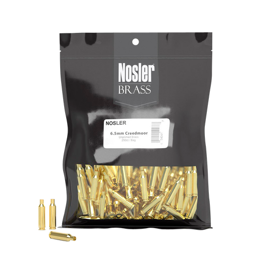 Nosler Unprimed Cases, Nos 10211 Custom Brass 6.5 Creedmor 100