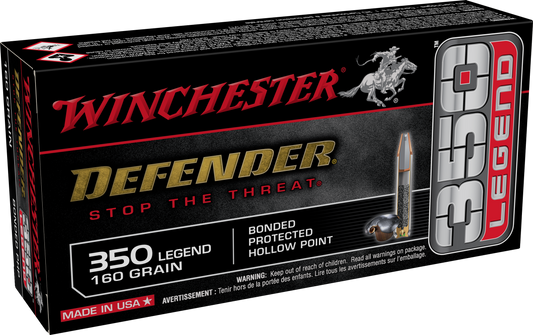 Winchester Ammo Defender, Win S350pdb       350leg 160 Bphp            20/10