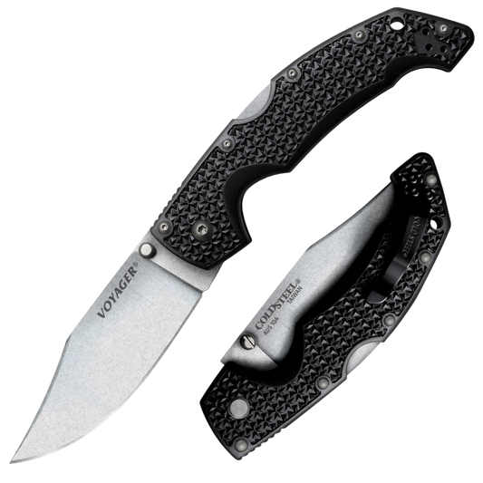 Cold Steel Voyager, Cold Cs-29ac     Voyager Lg Clip Plain