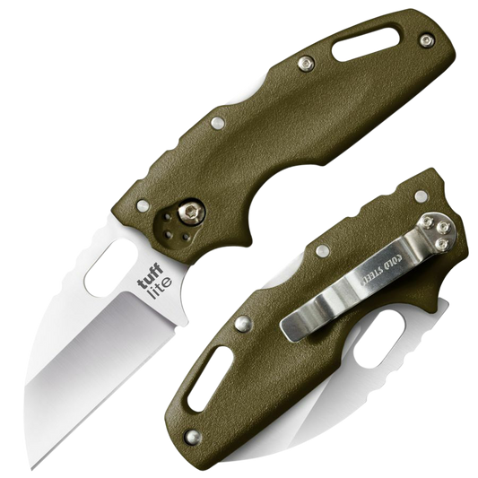 Cold Steel Tuff Lite, Cold Cs-20ltg    Tuff Lite Plain Edge  Od Green