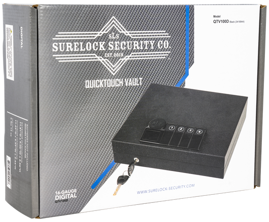 Surelock (dansons Us Llc) Quicktouch, Surelock 3418944 Quicktouch Vault-model 100 Dig