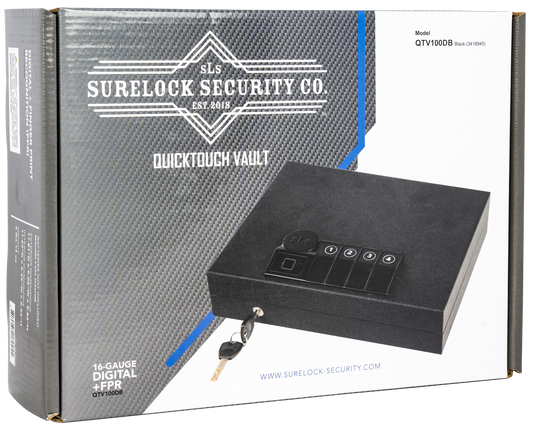 Surelock (dansons Us Llc) Quicktouch, Surelock 3418945 Quicktouch Vault-model 100 Dig-bi