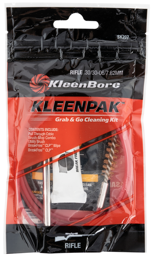 Kleen-bore Grab & Go, Kln Sk207-10 Grab N Go Cln Pak .30/762 10pk