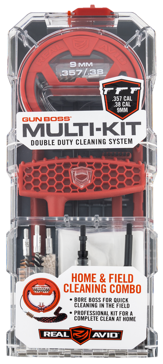 Real Avid-revo Gun Boss, Avid Avgbmk9mm    Gun Boss Multi Kit 357-38-9mm