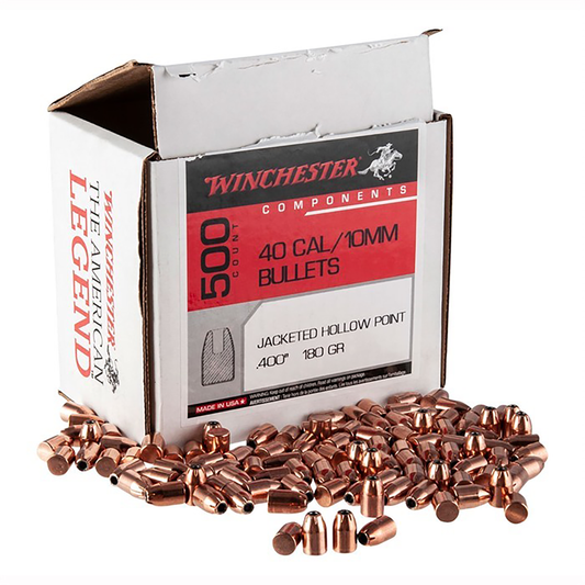 Winchester Ammo Centerfire Handgun, Win Wb40hp180d Bul 40    180 Jhp         500-3