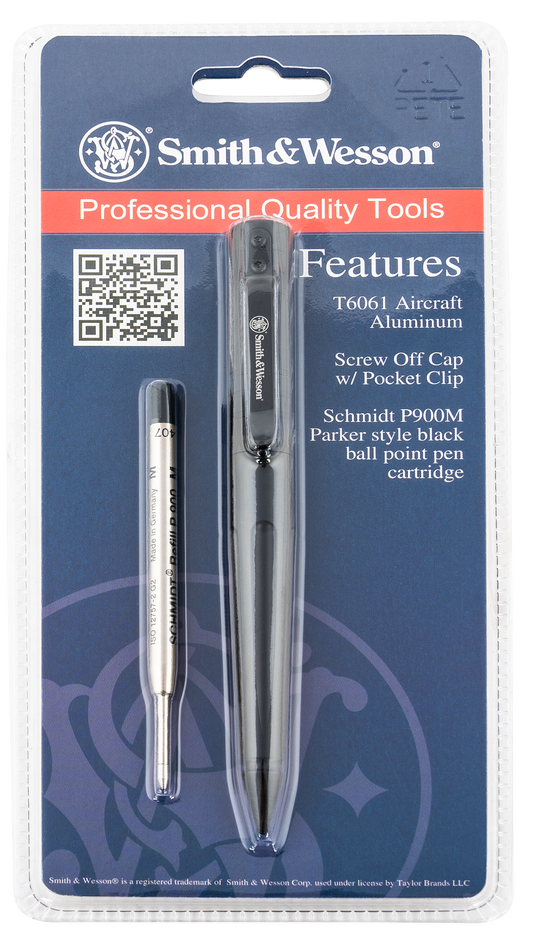 Sw Knives Smith & Wesson, Swk  Swpenbkcp   Tactical Pen Black
