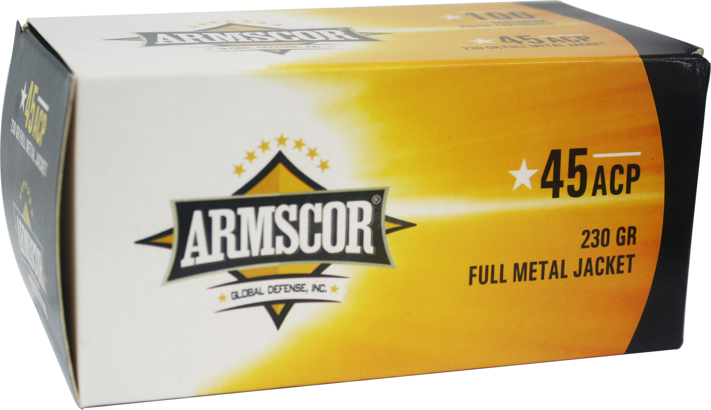 Armscor Pistol, Arms 50443 45acp 230   Fmj   Value Pack     100/12