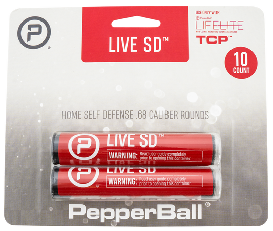 Uts/pepperball Live Sd, Uts 102-06-0306 10 Live Sd Projectiles 10 Rds