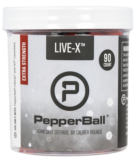 Uts/pepperball Live-x, Uts 104-81-0352 90 Live-x Projectiles 90 Rds