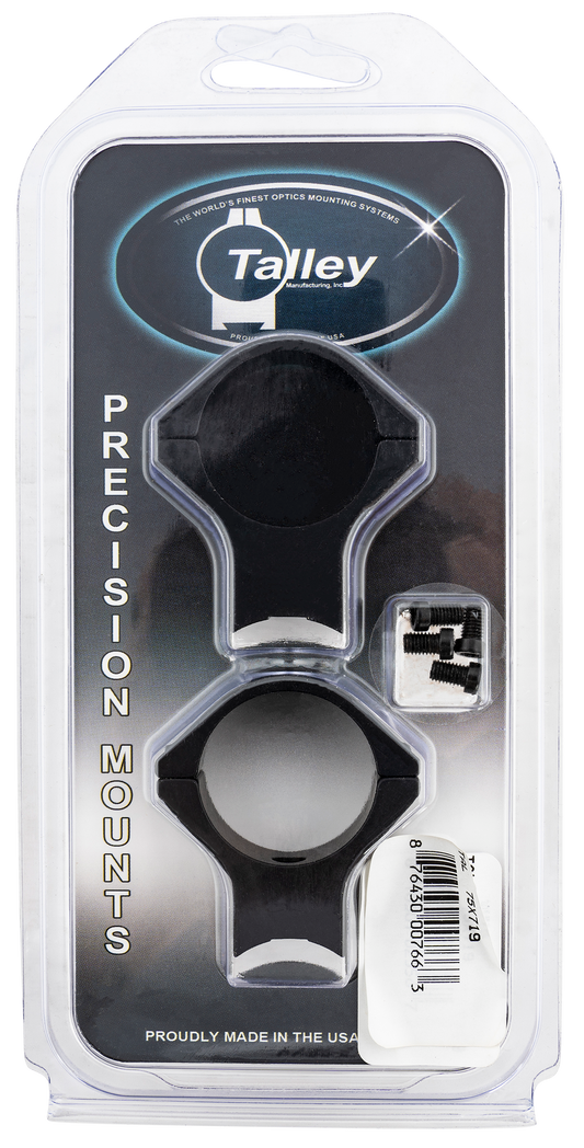 Talley Scope Ring Set, Tal 75x719    30mm Savage Round Receiver (8-40  Hi