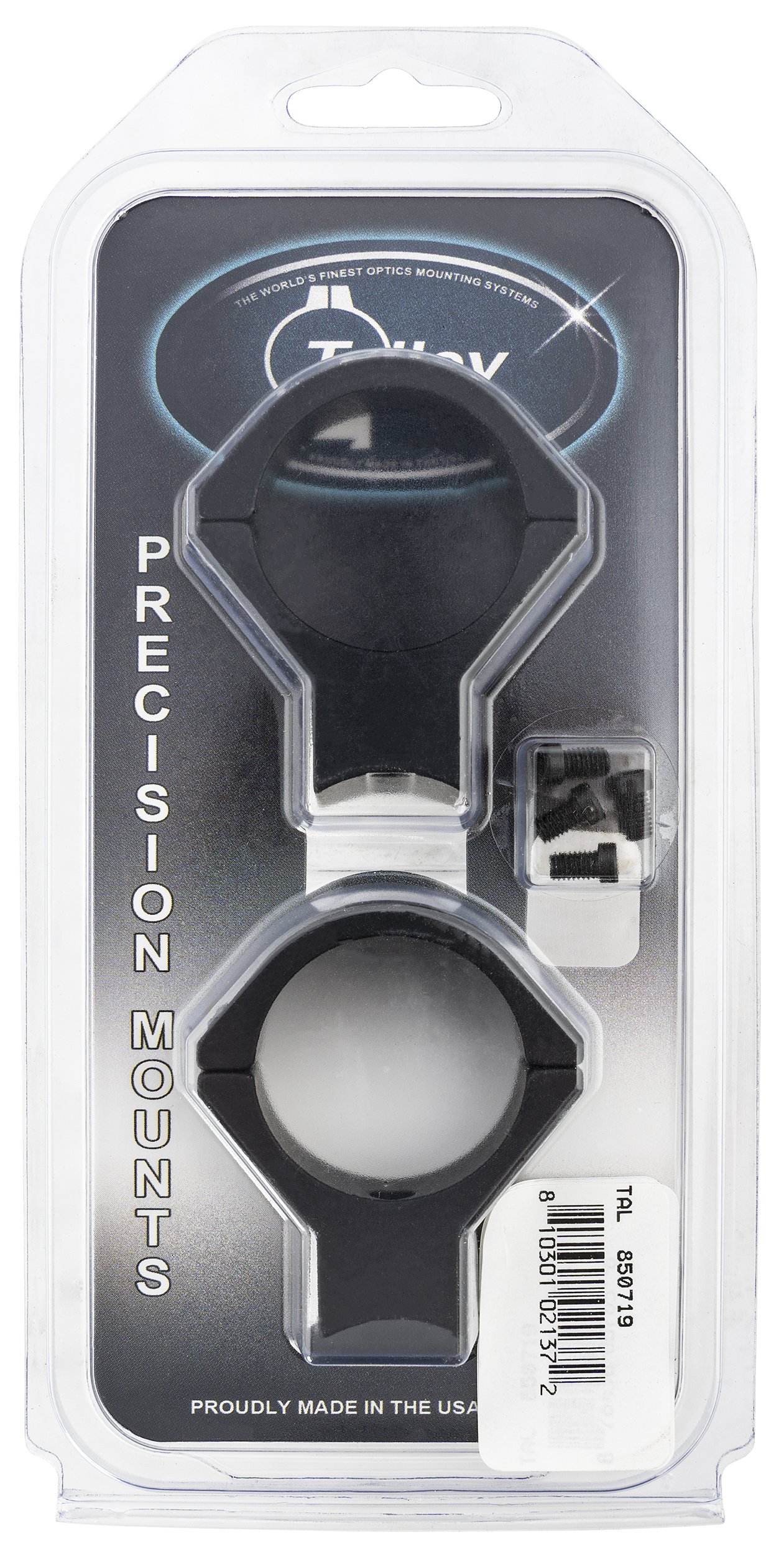 Talley Scope Ring Set, Tal 850719    34mm Savage Round Receiver (8-40  Hi