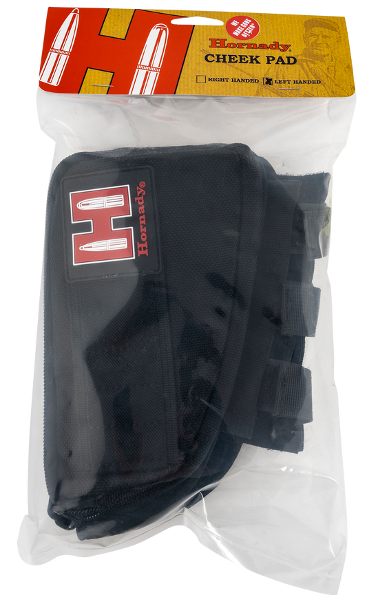Hornady Rifle Cheek Rest, Horn 99113   Gun Cheek Piece Blk Lh Holds 5 Shells